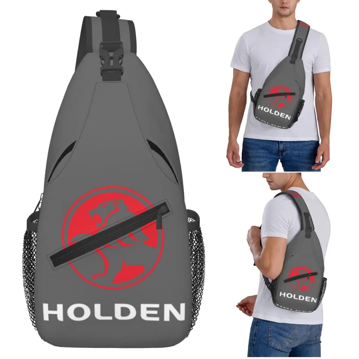 

Нагрудная сумка с логотипом Holden, мужской рюкзак через плечо, нагрудная сумка, дорожный походный рюкзак, сумка на плечо