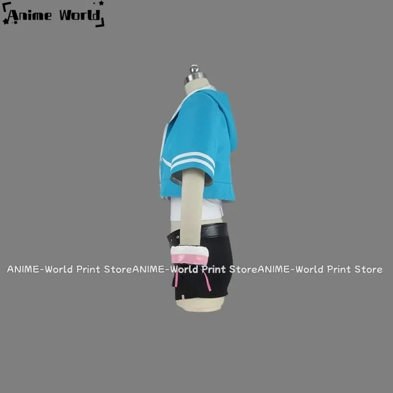 YouTuber Kizuna AI A.I.Channel A.I.Games الأزرق تأثيري فستان مُصمم حسب الطلب لجميع القديسين عيد الميلاد كرنفال لطيف زي