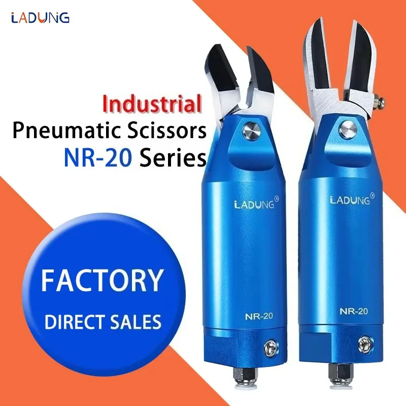 GT-NR20 Square Automated Robot Pneumatic Air Nipper N20AJL N20PF Air Nipper Blade Industrial Pneumatic