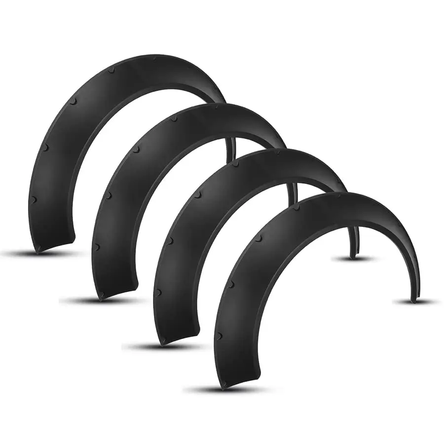 4 ชิ้น 3.5 "/90 มิลลิเมตรรถ Fender Flares กว้างพิเศษล้อ Arch Protector