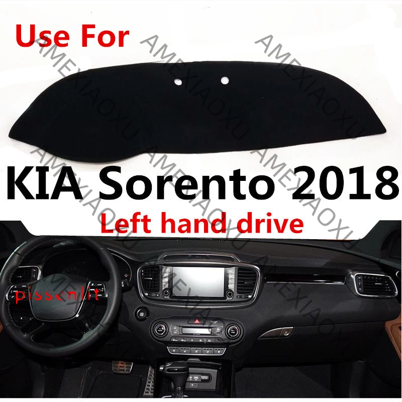 

Защитный коврик на приборную панель Pissenlit Anti-UV для KIA Sorento UM 2015-2019, аксессуары, защита от солнца, LHD