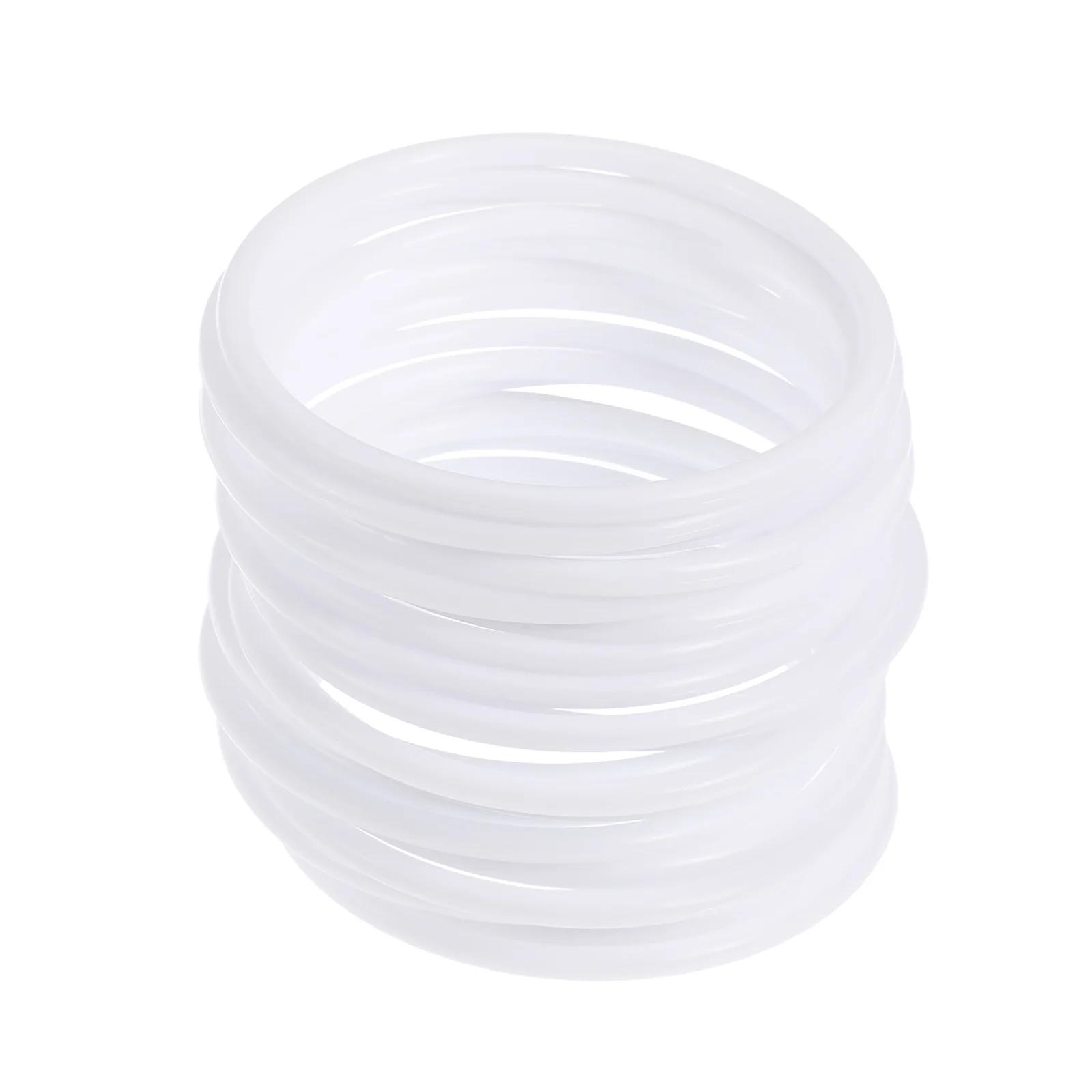 

Plastic Dreamcatcher Ring Set 20Pcs White DIY Hoops 11cm 13cm Craft Circles for Hanging Decorative Accessories