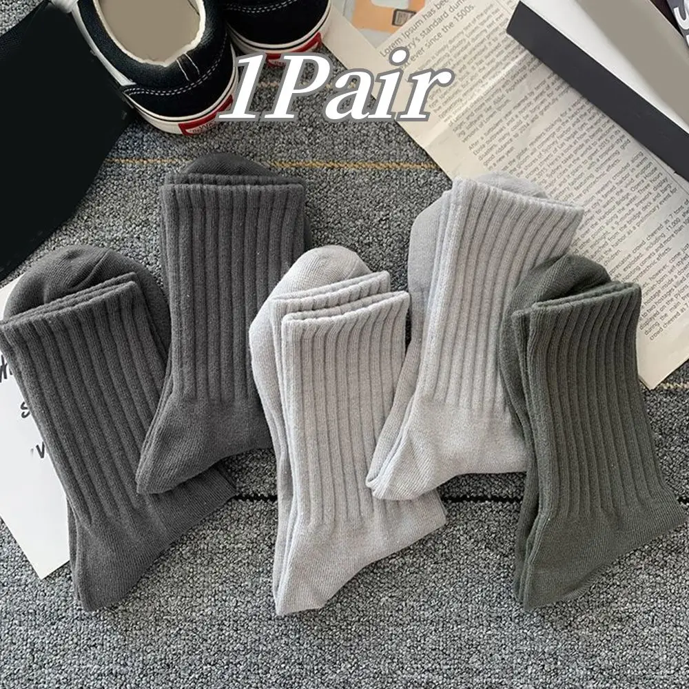 

Breathable Anti-Odor Men Black White Warm Socks High Quality Sport Socks Fashion Sweat Absorption Long Sock Casual Socks For Men