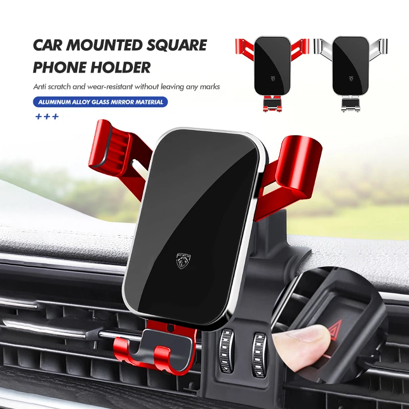 Suporte de Celular Automotivo por Gravidade para Saída de Ar GPS para Peugeot 307 308 206 207 208 407 508 5008 106 107 205 4008 301