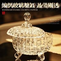 Ceramic light luxury ashtray with lid, living room, anti-fly atmosphere, home office, advanced ashtray creative ornament