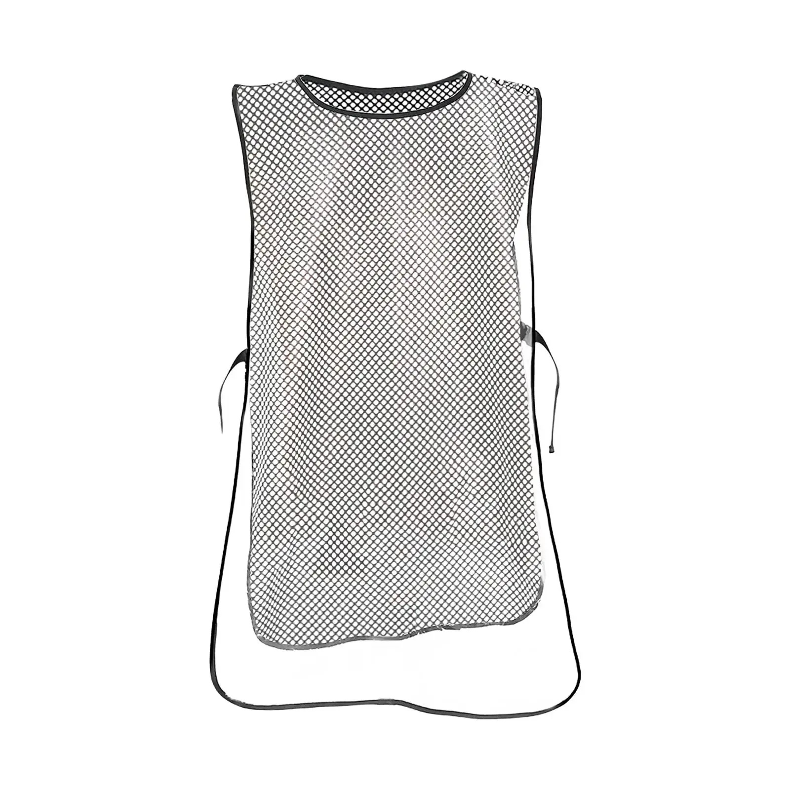 Transparent Apron TPU Oil Resistant Hair Stylist Apron for Nail Hairstylist