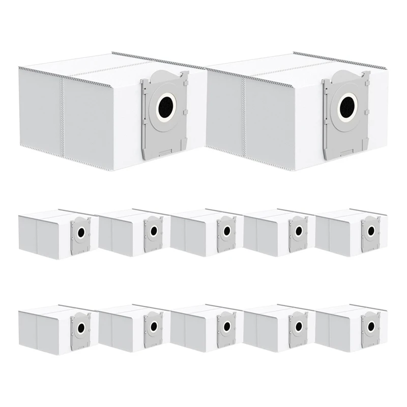 Bolsas de repuesto para polvo TCF (12 unidades) para Ecovacs Deebot T90 Omni/T90 Pro Omni, accesorios para aspiradoras