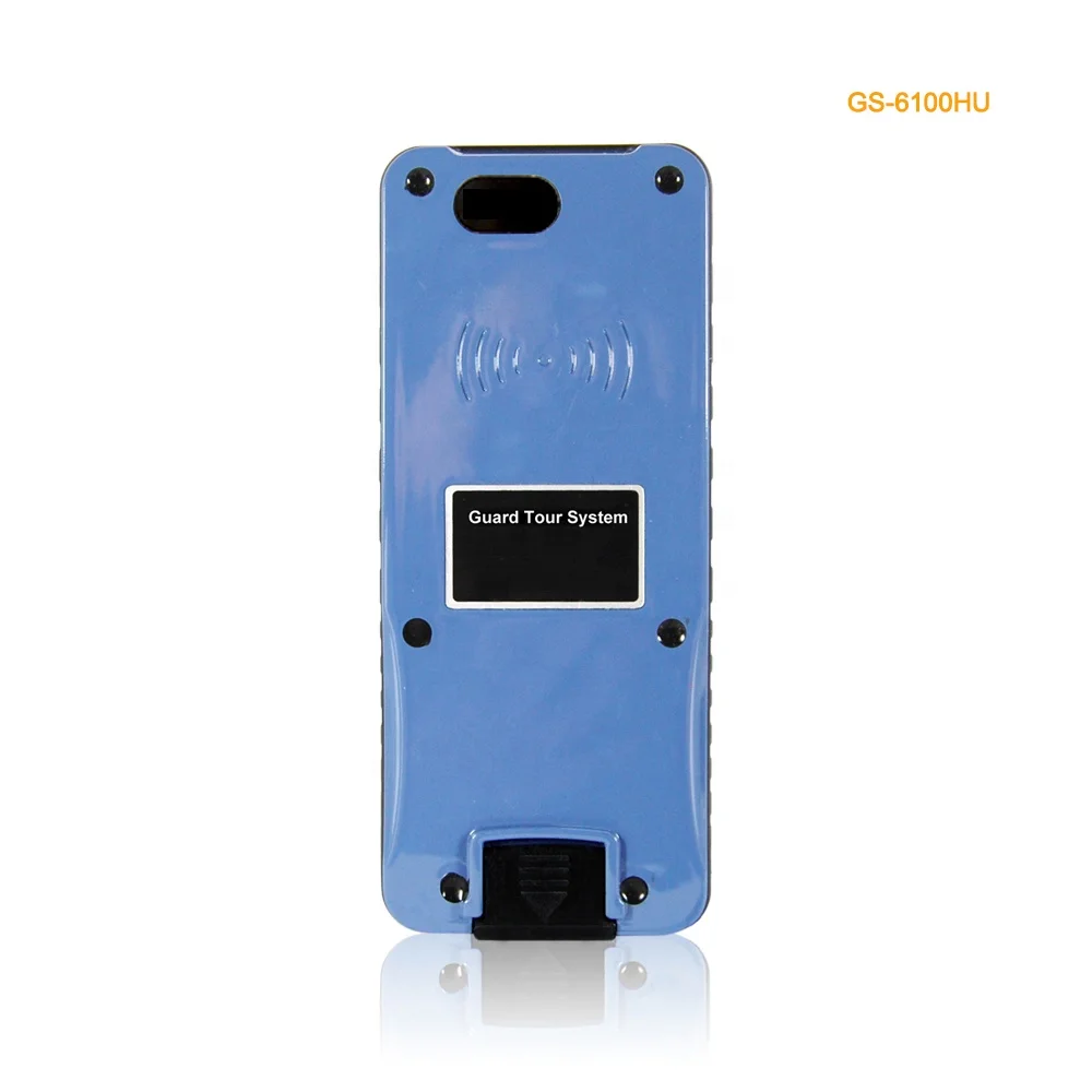 Tour Guard Patrol System RFID Reader With Big LCD Screen And USB Plug And Play Support Waterproof IP65 GS-6100HU