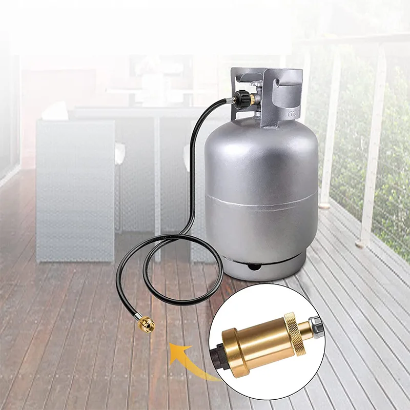 Connect gas cylinder conversion head for QCC1 interface Gas tank gas pipe