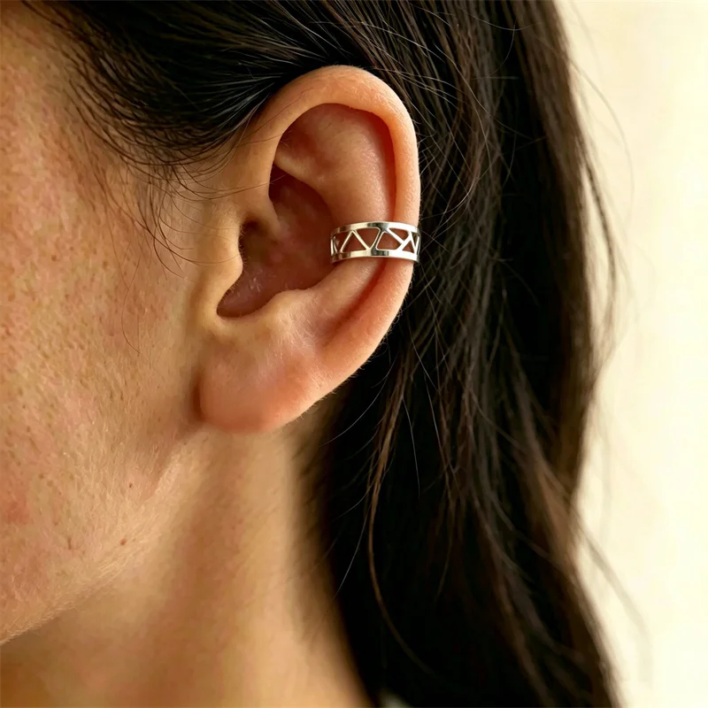1PCS Fashion No Hole Ear Bone Clip Earrings For Women Girls Jewelry Party Gift eh463