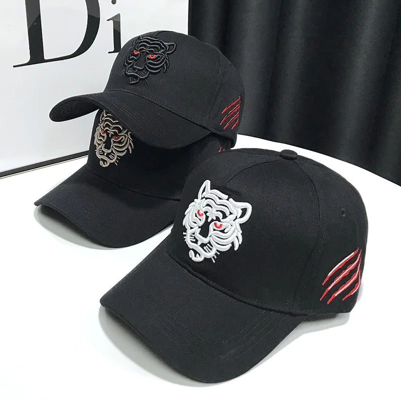 قبعة بيسبول مطرزة نمر للجنسين ، قبعات سناباك قابلة للتعديل ، قطن ، هيب هوب ، ترفيه ، سائق شاحنة ، خارجي ، رجال ، نساء #2