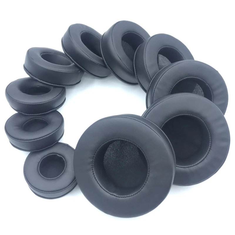 Earpad 65MM-110MM 65mm 70mm 75mm 80mm 85mm 90mm 95mm 100mm 105mm 110mm Ear Pads Cushions for Sony AKG Sennheiser ATH Headphones