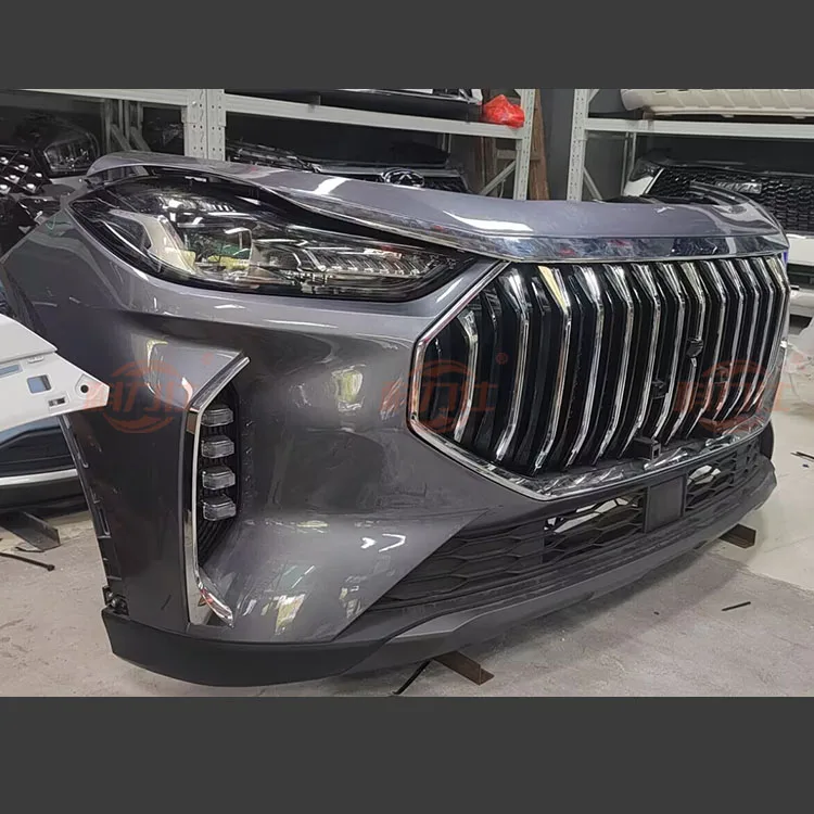 Chery Jetour X70 Plus Front Bumper Assembly Radiator & Headlight Disassembly Parts Car Bumpers 5