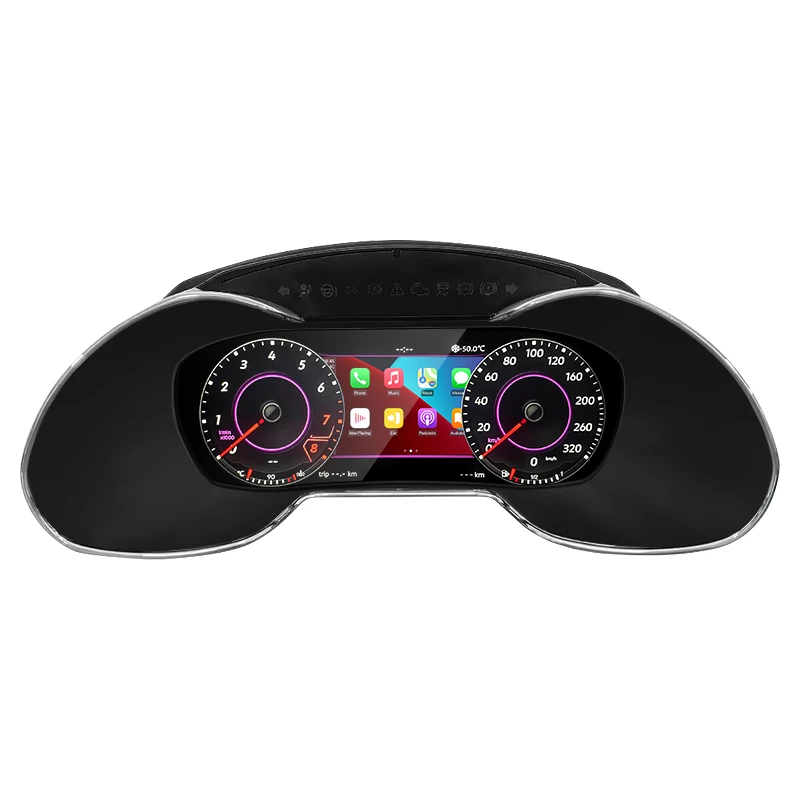 

Цифровая приборная панель CARPLAY Android для автомобиля, виртуальная приборная панель, ЖК-спидометр