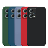 For Xiaomi Redmi Note 12 Pro 5G Case Xiaomi Redmi Note 12 Pro Plus 5G Cover Original Shockproof Liquid Silicone Phone Back Cover