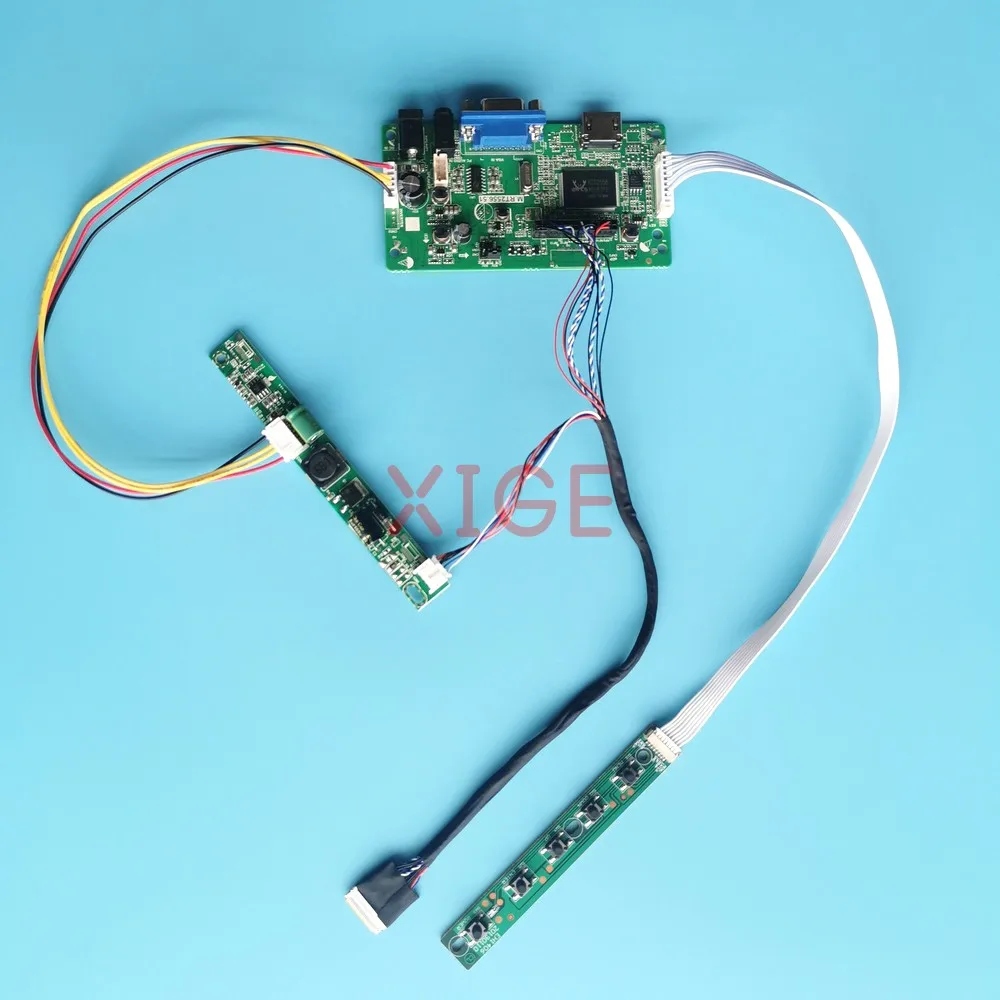 

Laptop LCD Monitor Screen Controller Driver Board Fit N116HSE-EA2 1920*1080 VGA 30 Pin EDP HDMI-Compatible DIY Kit 11.6"