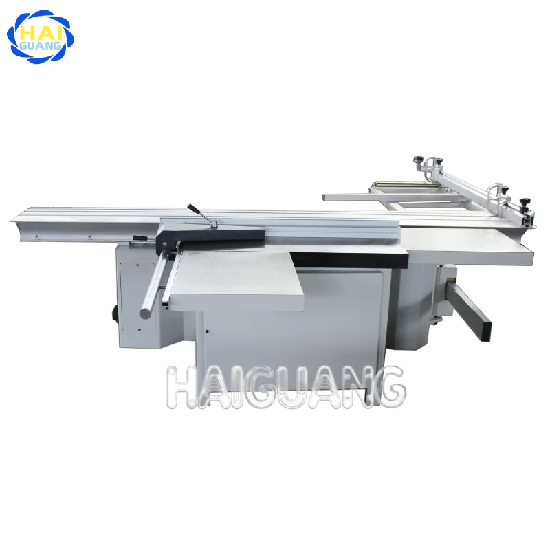 High-end Precision Panel Saw Sliding Table Saw with 2 Circular Saw Professional Woodworking Machinery Carpentry Machine Tools