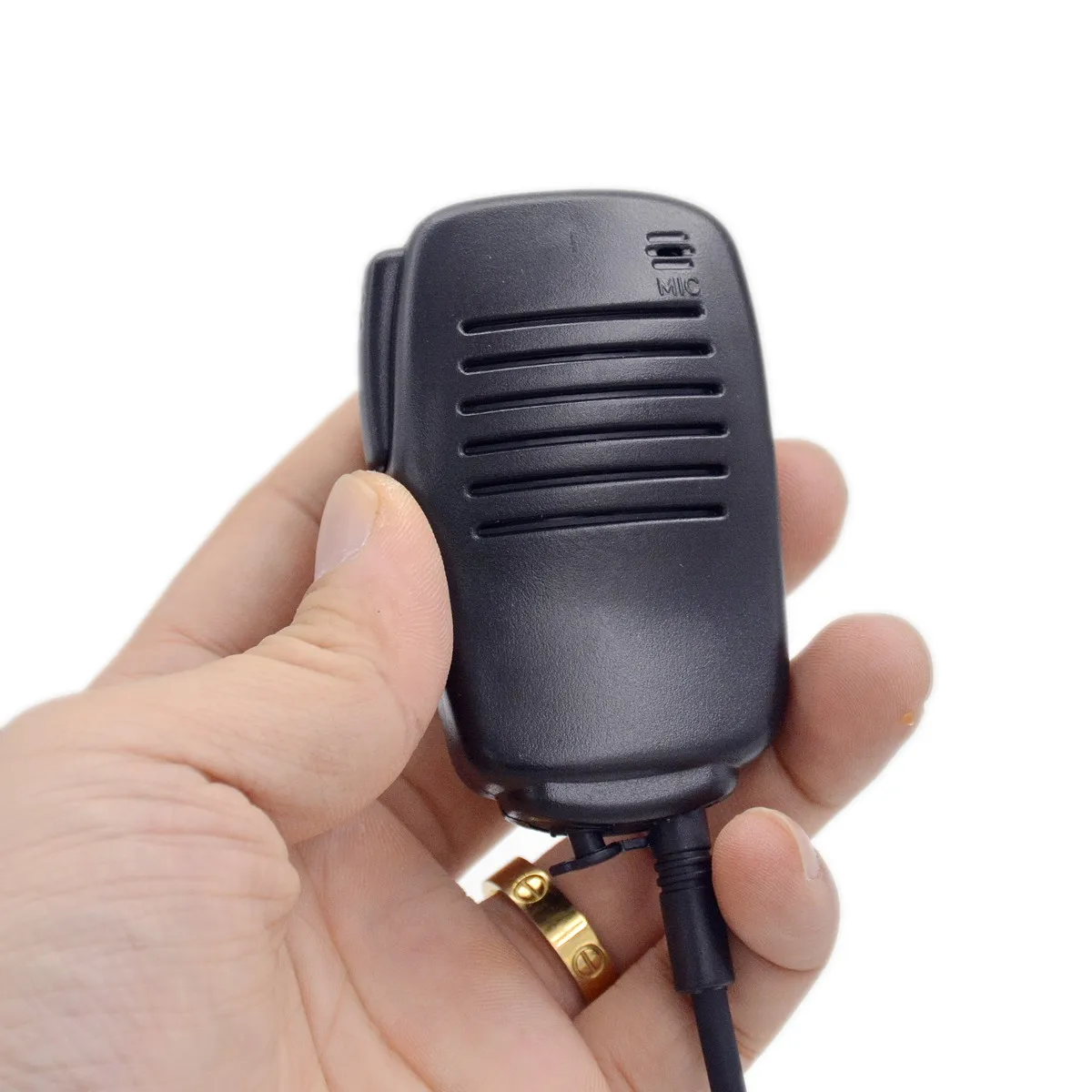 Handhled Mini PTT Microphone for ICOM IC-V8 V80 V82 V85 IC-F3 F10 F21 SL25 SP300 Cobra Vertex VX200 Ham Radio Speaker Mic