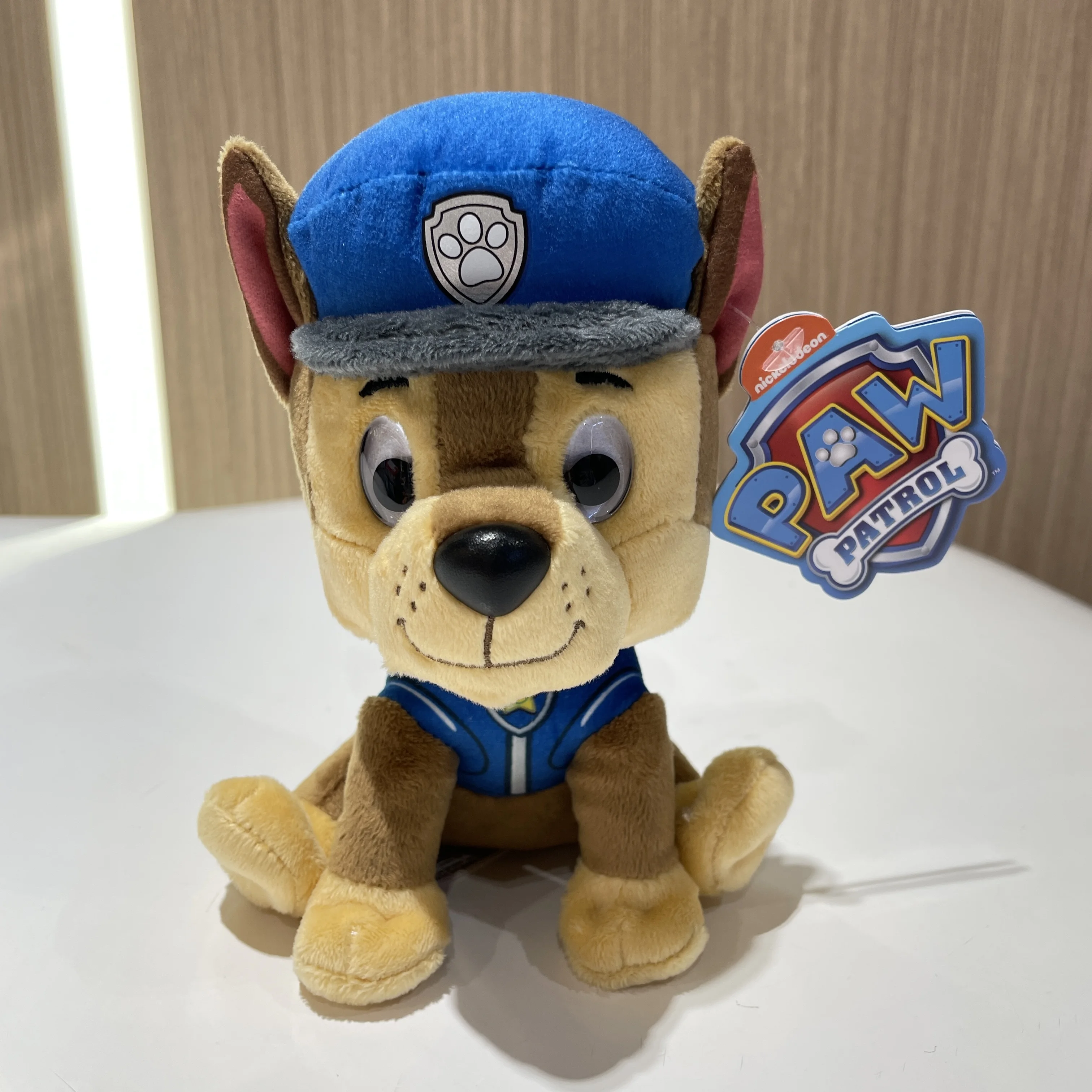 Genuine Paw Patrol 15-18cm Chase Skye Everest Tracker Apollo Robodog Cat Anime Plush Doll patrouille birthday Gift Children Toy