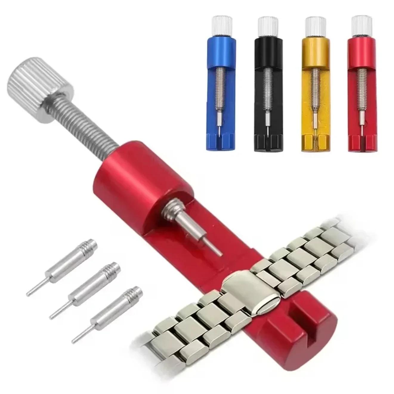 Adjusting Watch Strap Tool Watch Repair Tool with Watch Pin Band Bracelet Link Pin Tool Remover Easy To Remover Adjust