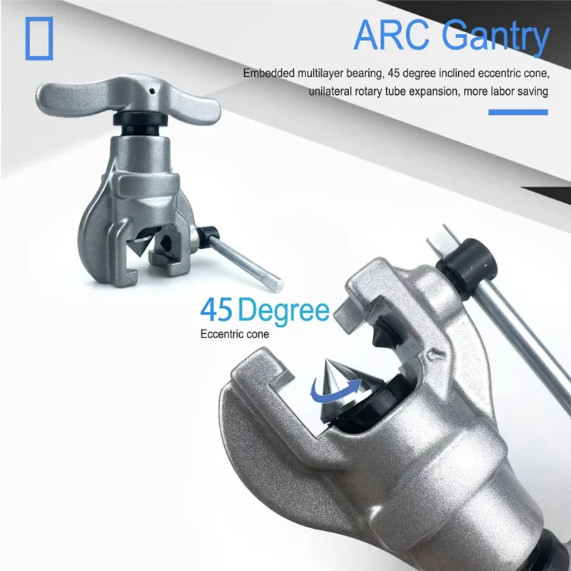 Eccentric Tube Expander Eccentric Flaring Tool Kit Inch Air Conditioner 6 Hole Single Splint Copper Pipe