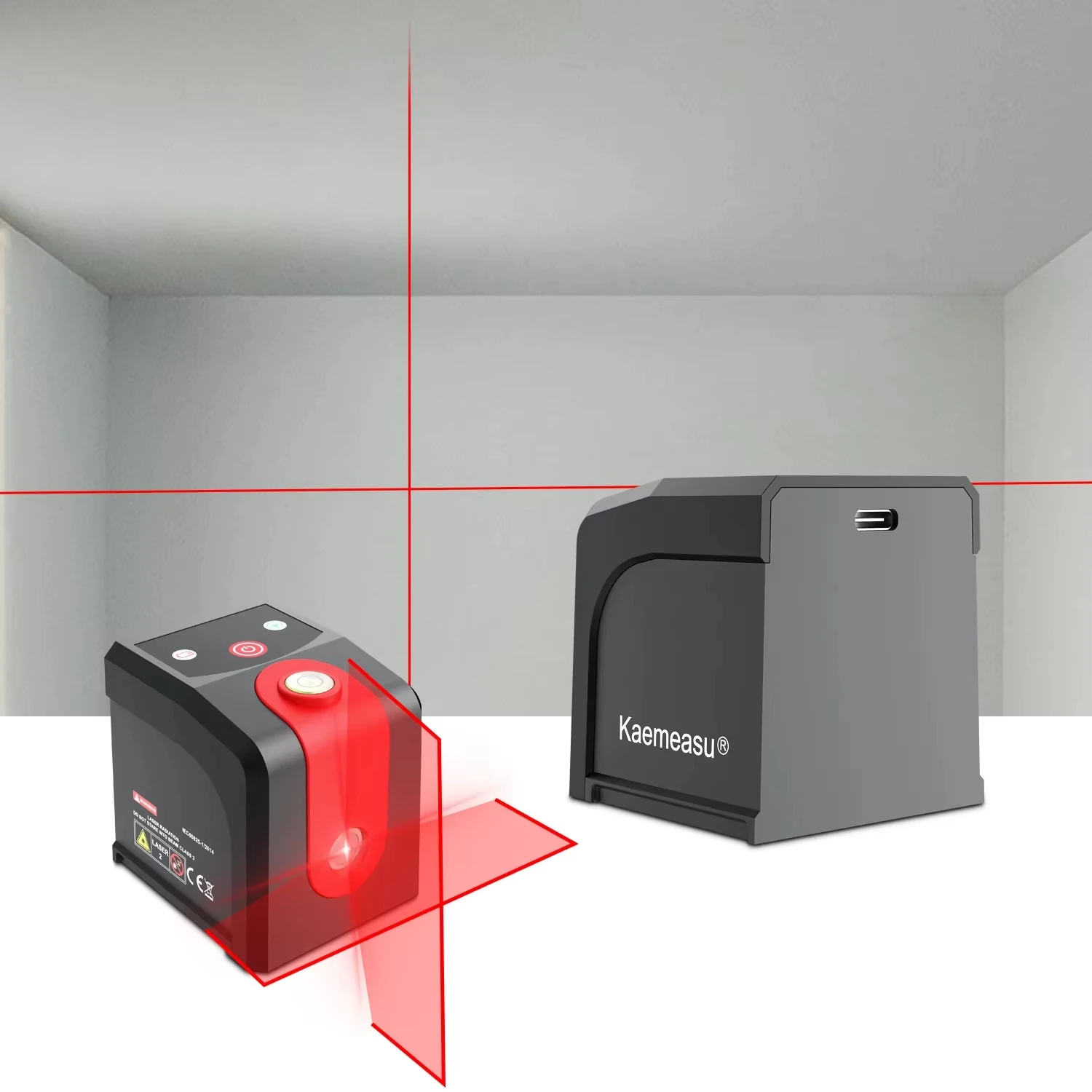 Mini Pocket Compact Self-Leveling Laser Level, Bright Green 360-Degree Laser Planes, Rechargeable, Magnetic Mount