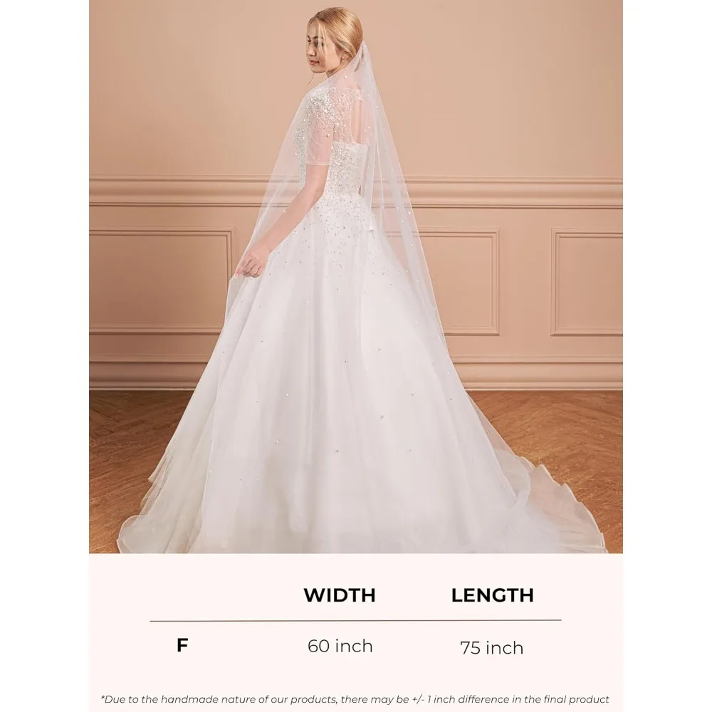 Свадебная фата Фата невесты Фата Часовня Девичник Церемония помолвки Свадебный душ Фотосессия