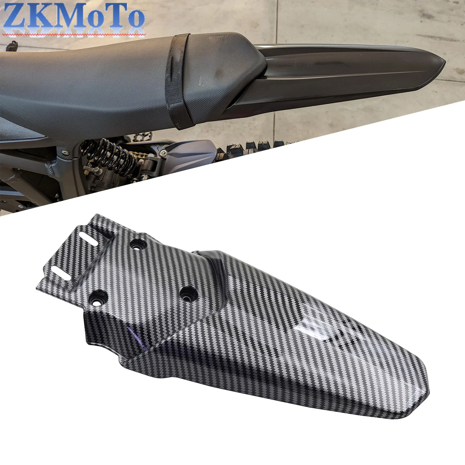 For TALARIA MX3 MX4 Dirt Pit Bike Motorbike Rear Fender Cover Wheel Protector Rear Mudguard Motorcycle Carbon Fiber Accessories