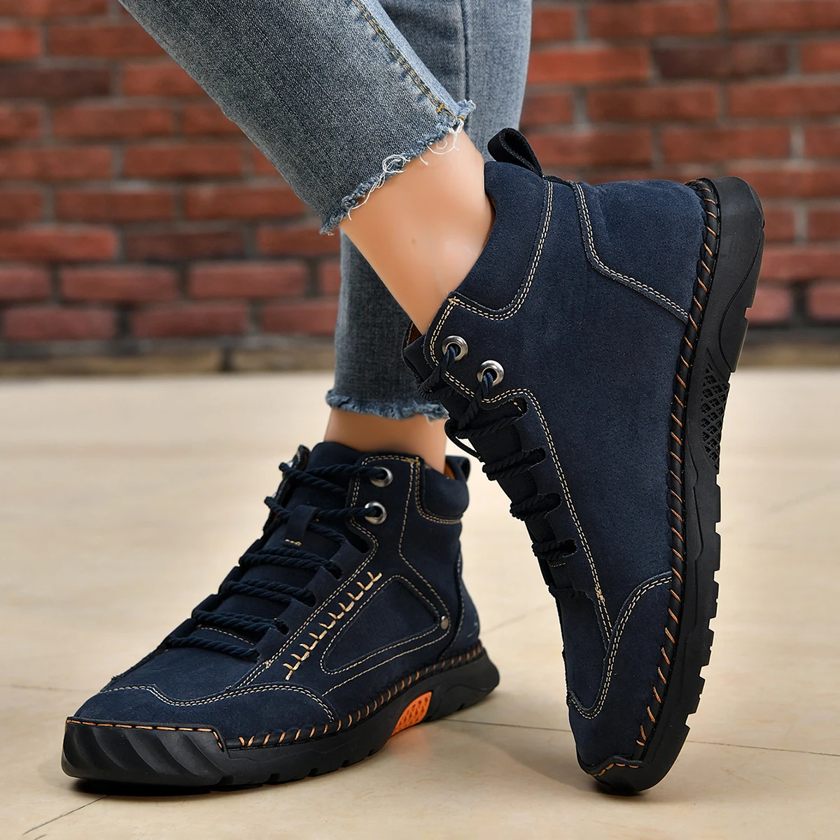 Novas botas vintage feitas à m - Women'S Fashion Hiking Boots avaliação e preço