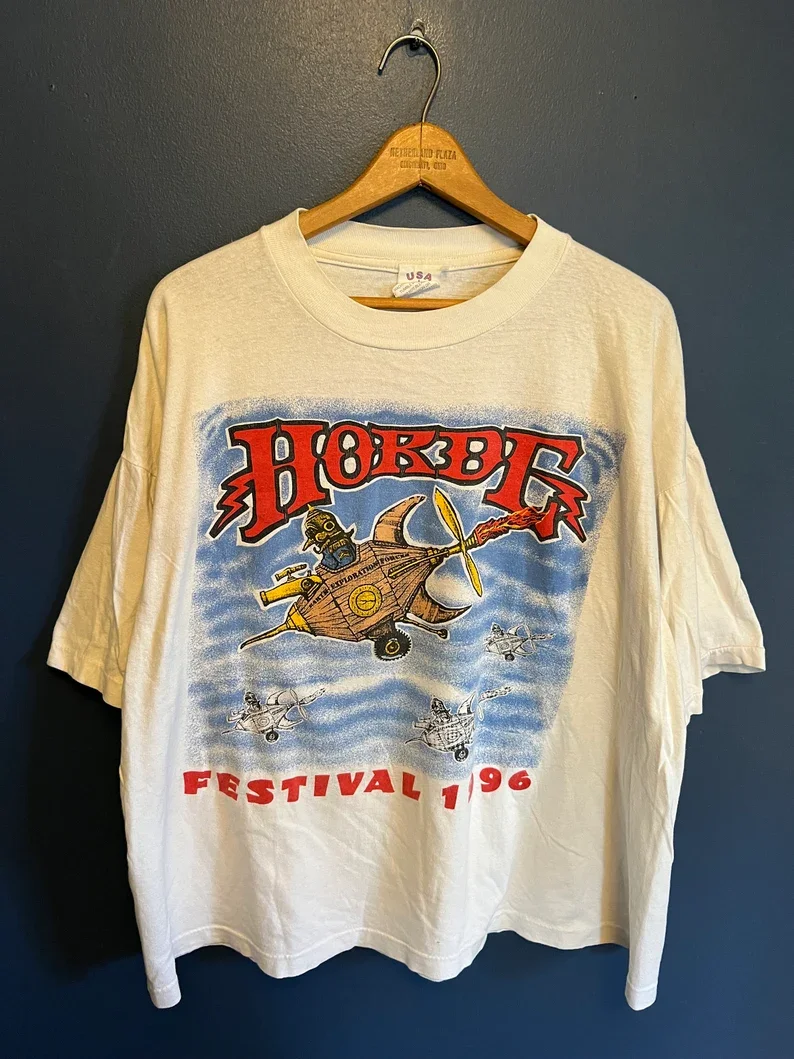 Vintage 1996 Horde Music Festival Band Tee