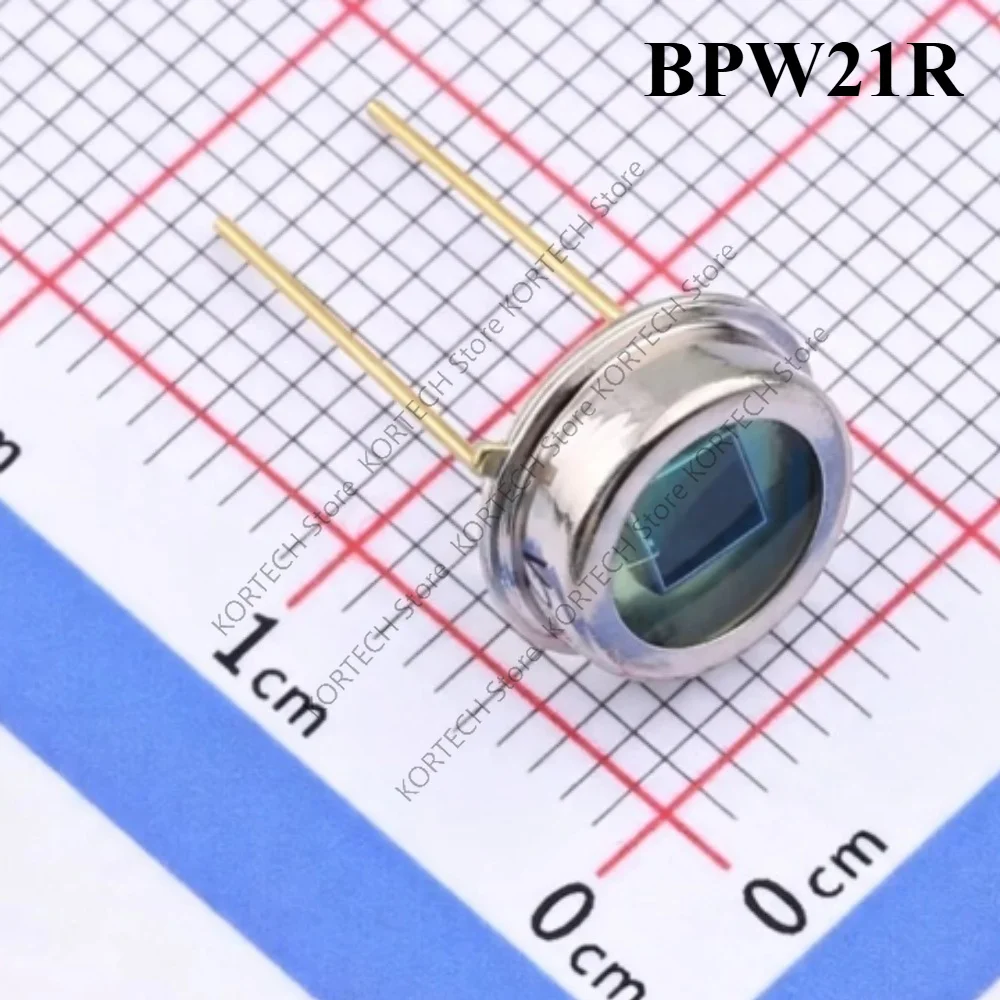 1PC Original brand new  BPW21R BPW21 photodiode wavelength 565nm silicon photocell perspective