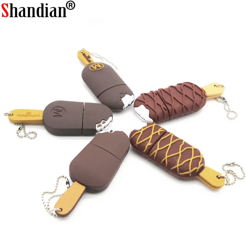 Shandian卸売usbスティックusb 2.0アイスクリームのusbフラッシュドライブペンドライブ4ギガバイト8ギガバイト16ギガバイト32ギガバイト64ギガバイトメモリスティックuディスク