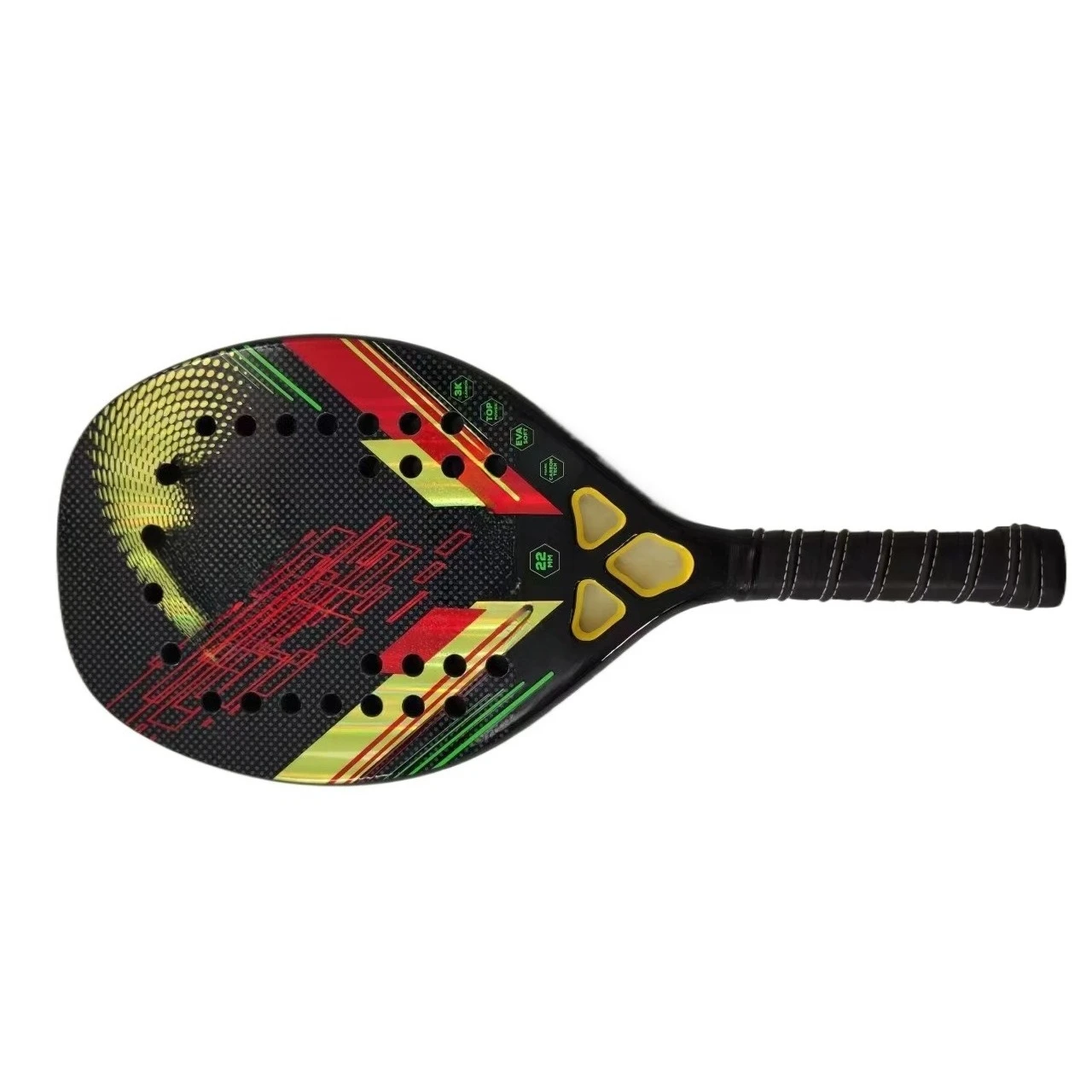 

4009 3K carbon beach racket, beach tennis racket, good quality beach sports board tennis racket