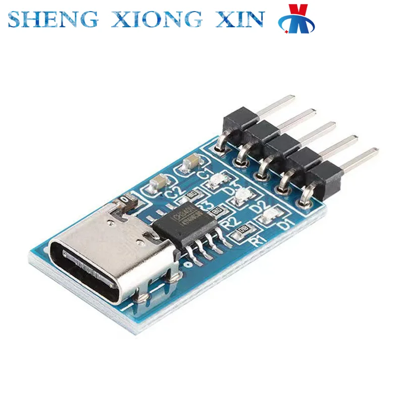 

5pcs/Lot CH340N Type-C USB To TTL Module To Serial Port Upgrade MCU Download Brush Line