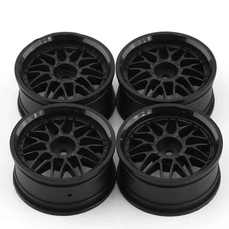 

4pcs 52mm 1/10 RC On-Road Drift Racing Car Plastic Wheel Rim Wheel Hubs for Tamiya XV02 Kyosho HSP HPI Sakura Traxxas RedCat