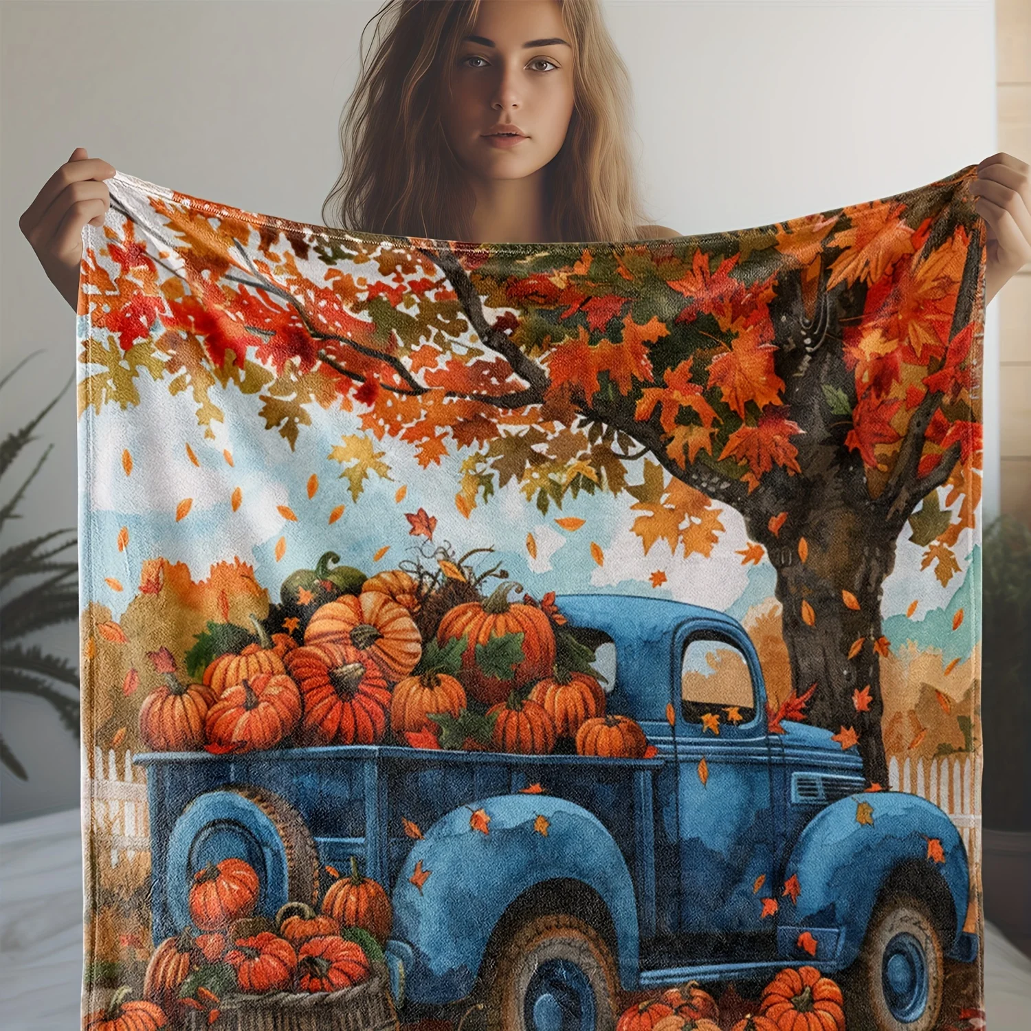 Flannel  Blanket - Ultra-Soft, Warm, Cozy, Blanket for Sofa, Bed, Office, Camping, Travel - Perfect Gift for Friends and Family