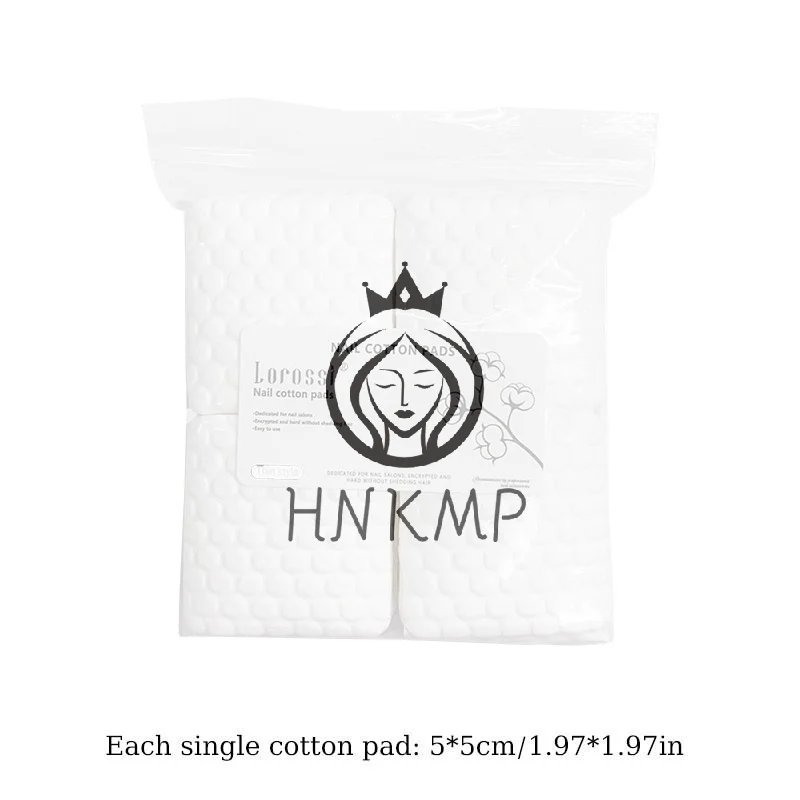 200/500 Pcs Nail Cotton Pad Polish Remover Gel Clean Manicure Napkins Lint-Free Wipes Cotton Cleaner Paper Pads Varnish Tool