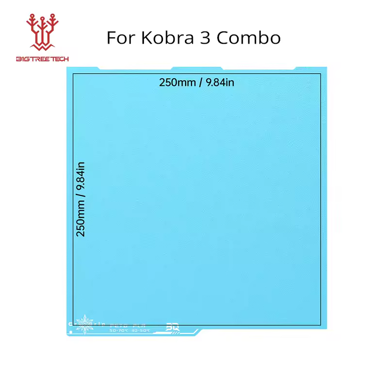 BIQU Panda Build Plate CryoGrip Pro Coating No Clog Spring Steel Double-sided for BambuLab Voron Kobra Adventurer 5M 3D Printer - Image 19