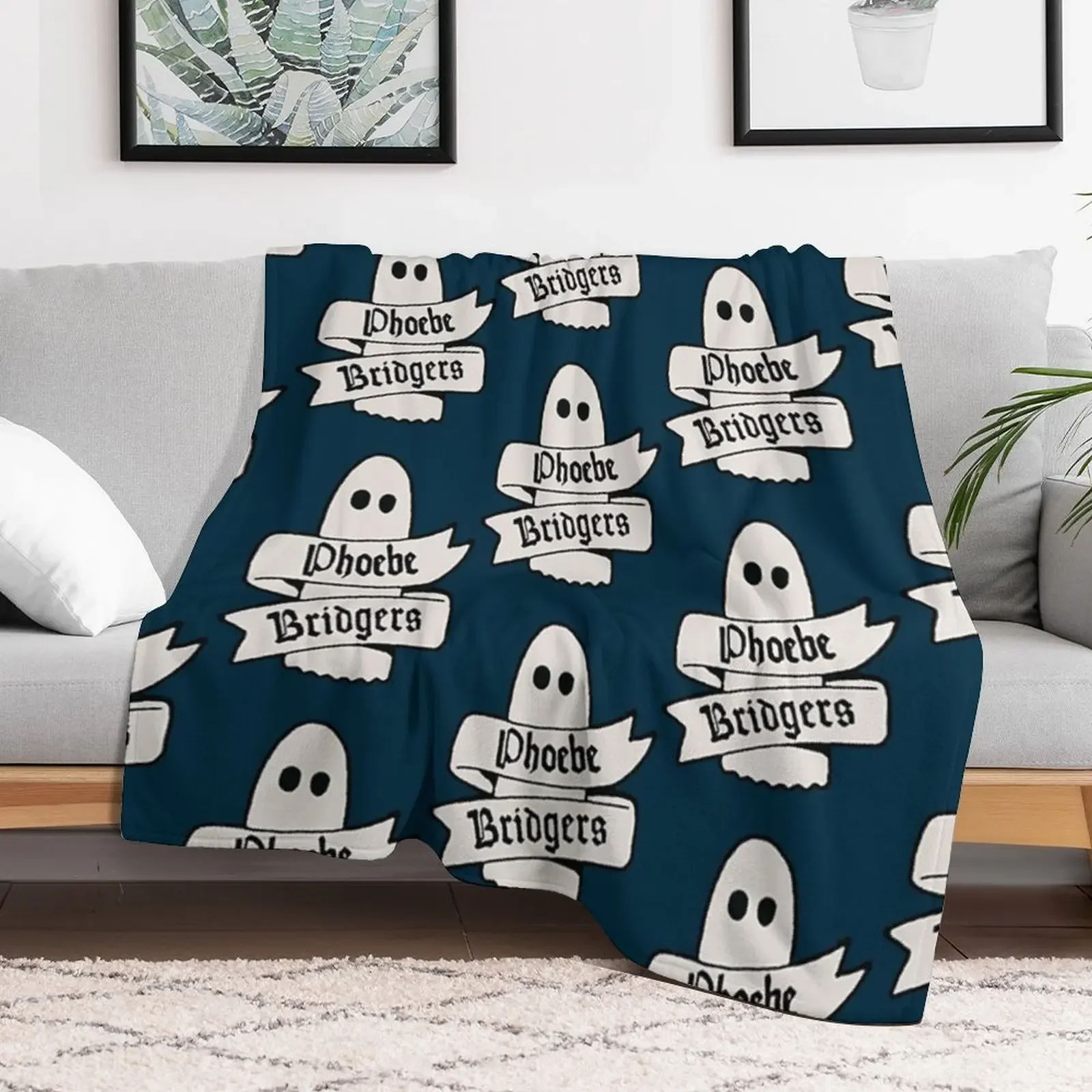 Phoebe Bridgers Sticker Throw Blanket Sofa Quilt Warm Blankets