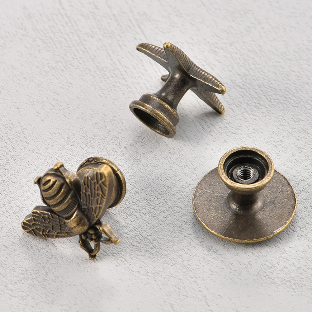 

10 Retro Drawer Pulls Single Hole Dresser Knobs 295 Copper Cabinet H Knobs For Cabinets les Wardrobe Cupboard