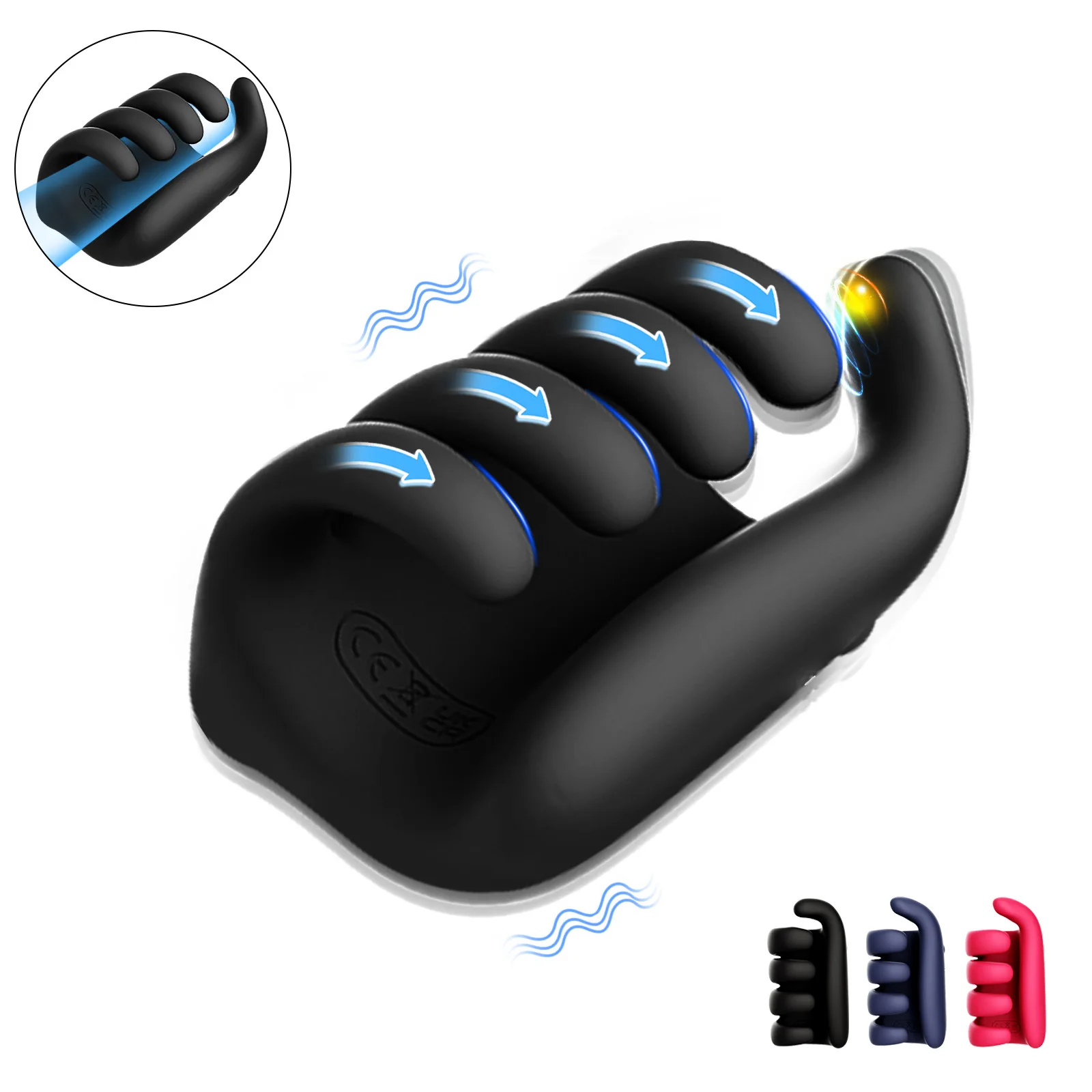 جديد الرجال تهتز الاستمناء القضيب التدريب هزاز حشفة محفز تحفيز مدلك تأخير حلقة الكبار مثير لعب للرجال