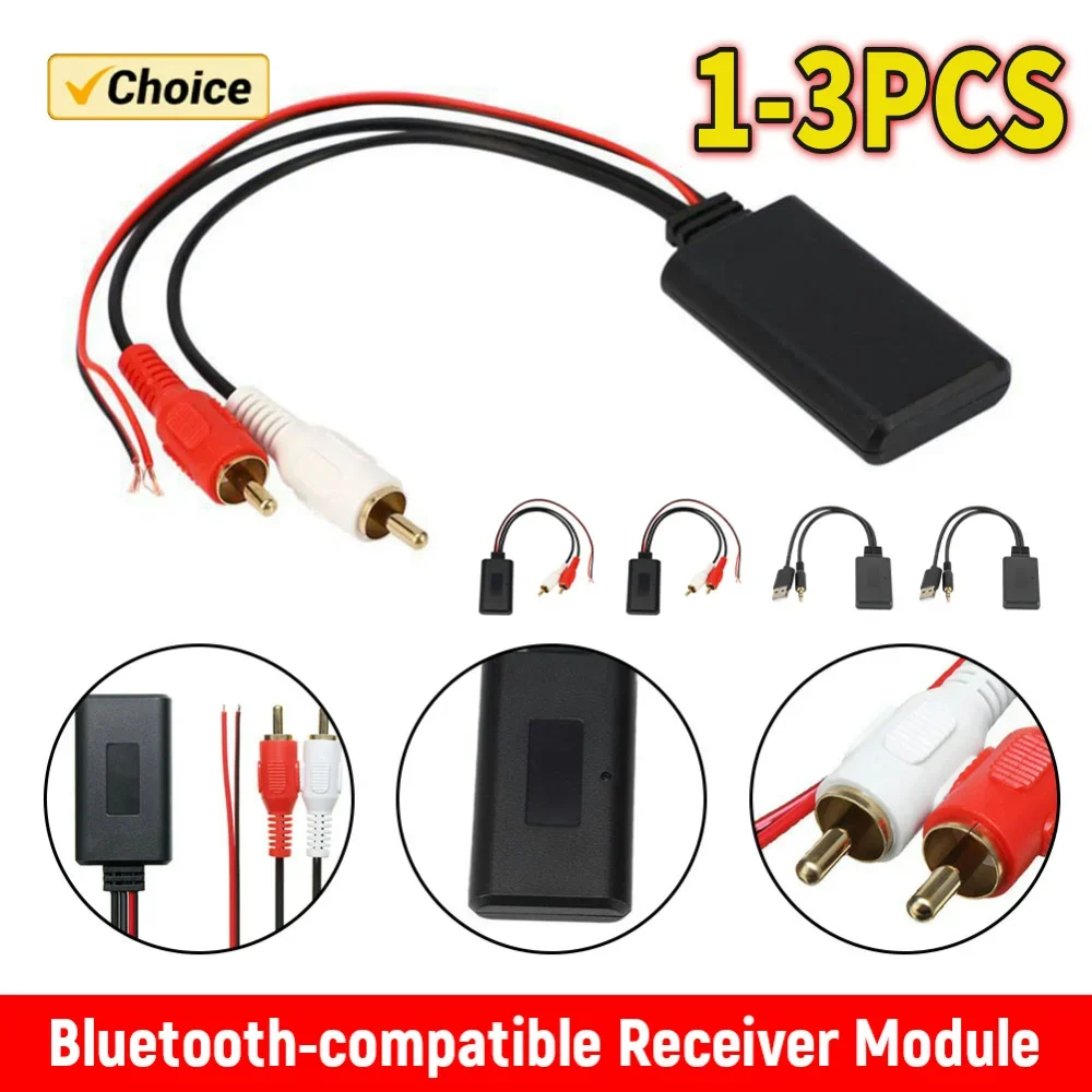 �y�Z�[�����z�Ԃ̃��C�����X Bluetooth ���V�[�o�[���W���[�� Aux �A�_�v�^�[ Bluetooth 5.0 ���y�I�[�f�B�I�X�e���I�A�_�v�^�[ 2RCA �C���^�[�t�F�[�X�ԗ��p