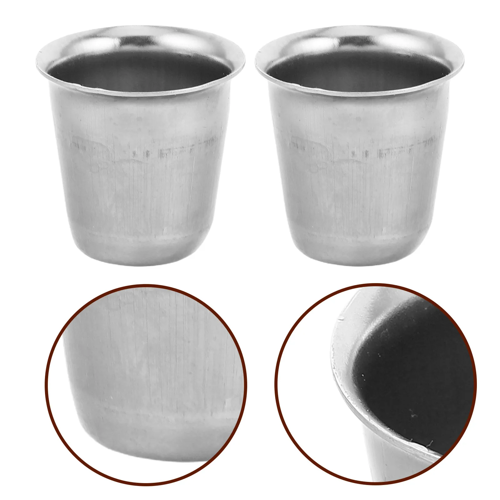 5 Pcs Altar Goblet Drinking Tumbler Metal Mug Religious Chalice Mini Communion Cups