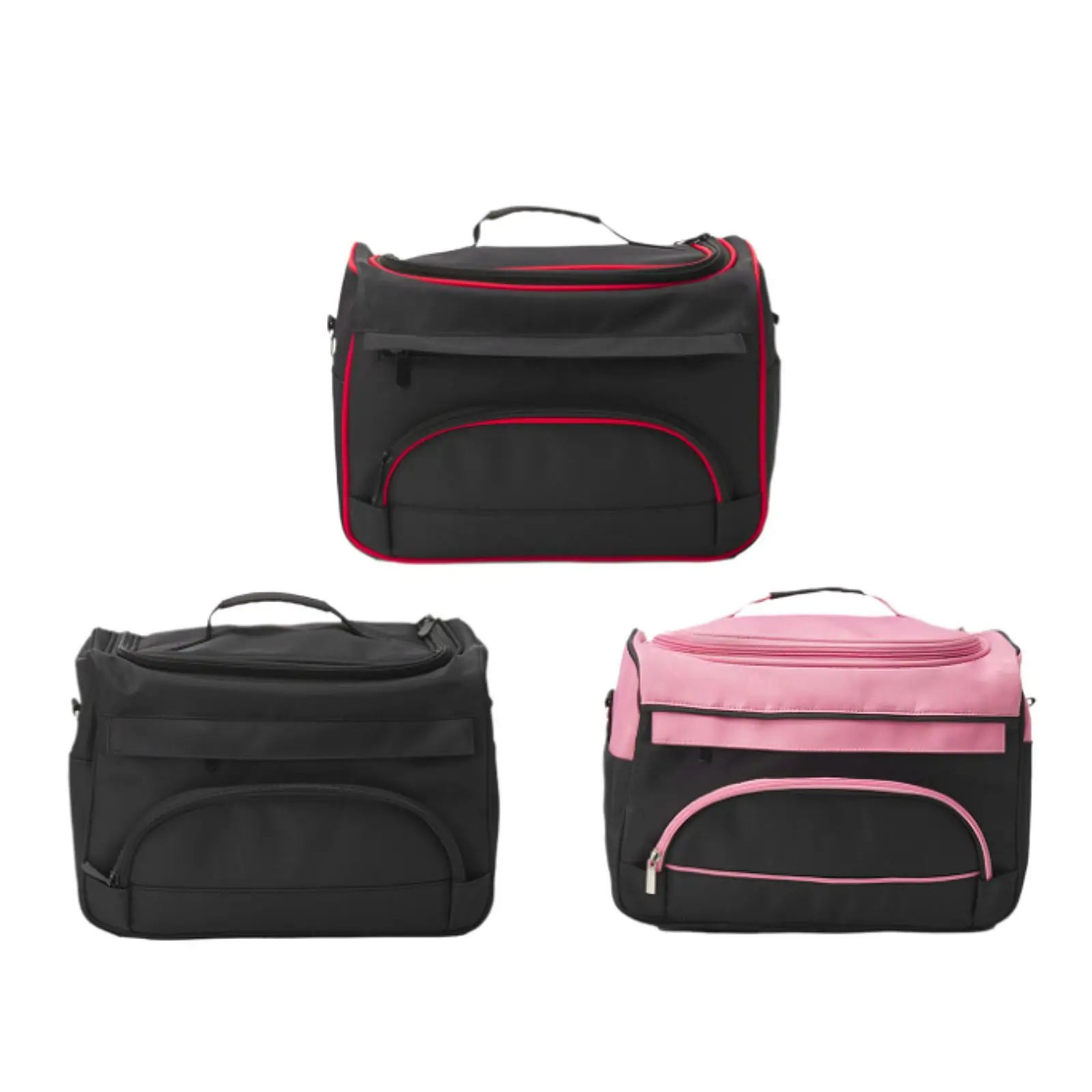 

Makeup Bag Makeup Pouch Girl Large Capacity Wear Resistant Travel Toiletry Bag Brushes Storage Bag for Indoor Overnight Stays