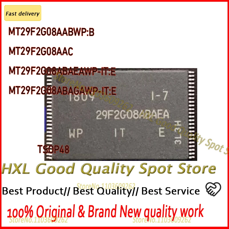 

10 шт. MT29F2G08AABWP:B MT29F2G08AAB MT29F2G08AAC MT29F2G08ABAEAWP-IT:E MT29F2G08ABAEA MT29F2G08ABAGAWP-IT:E MT29F2G08ABAGA