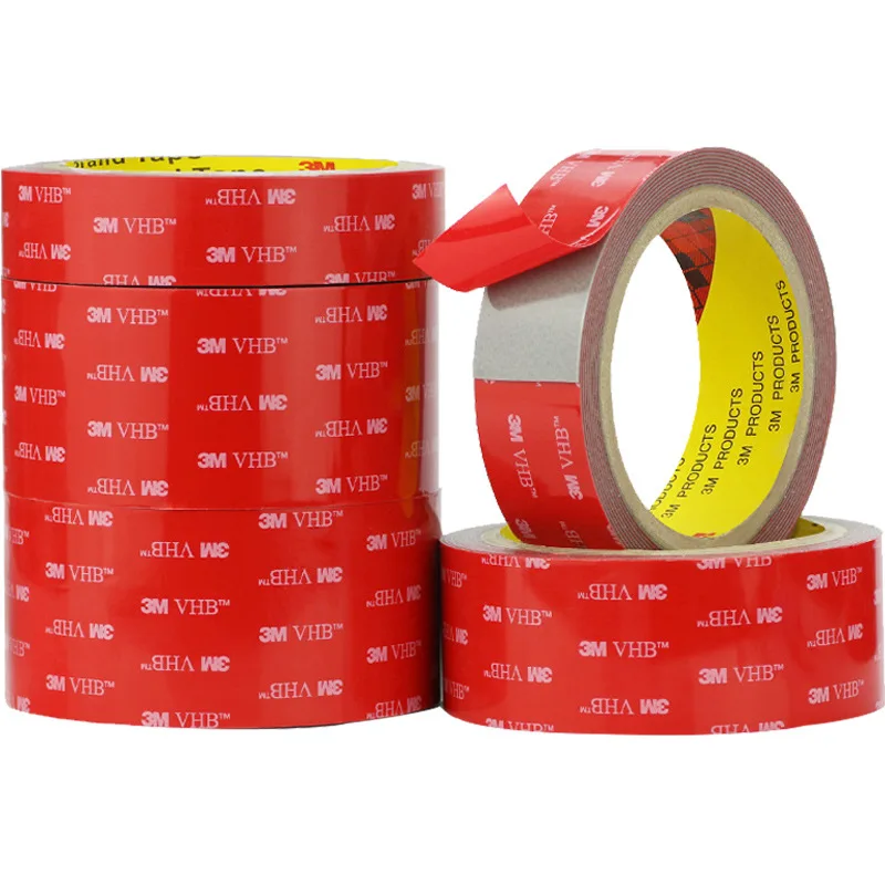 3M-Double-Sided Tape, 5608 VHB, alta viscosidade, fita de espuma forte, impermeável, resistente a altas temperaturas, adesivo de espuma para carros