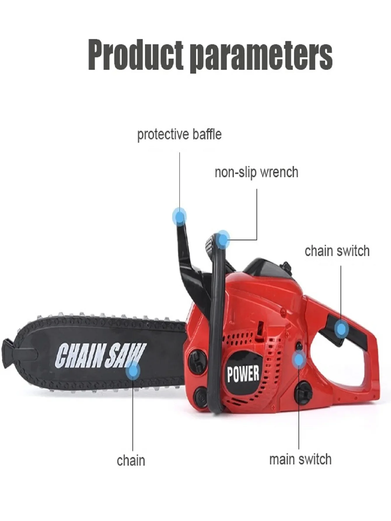 Tamanho grande crianças motosserra eletrônica crianças jogar ferramentas fingir jogar kits serra elétrica crianças simulado jogar casa brinquedos