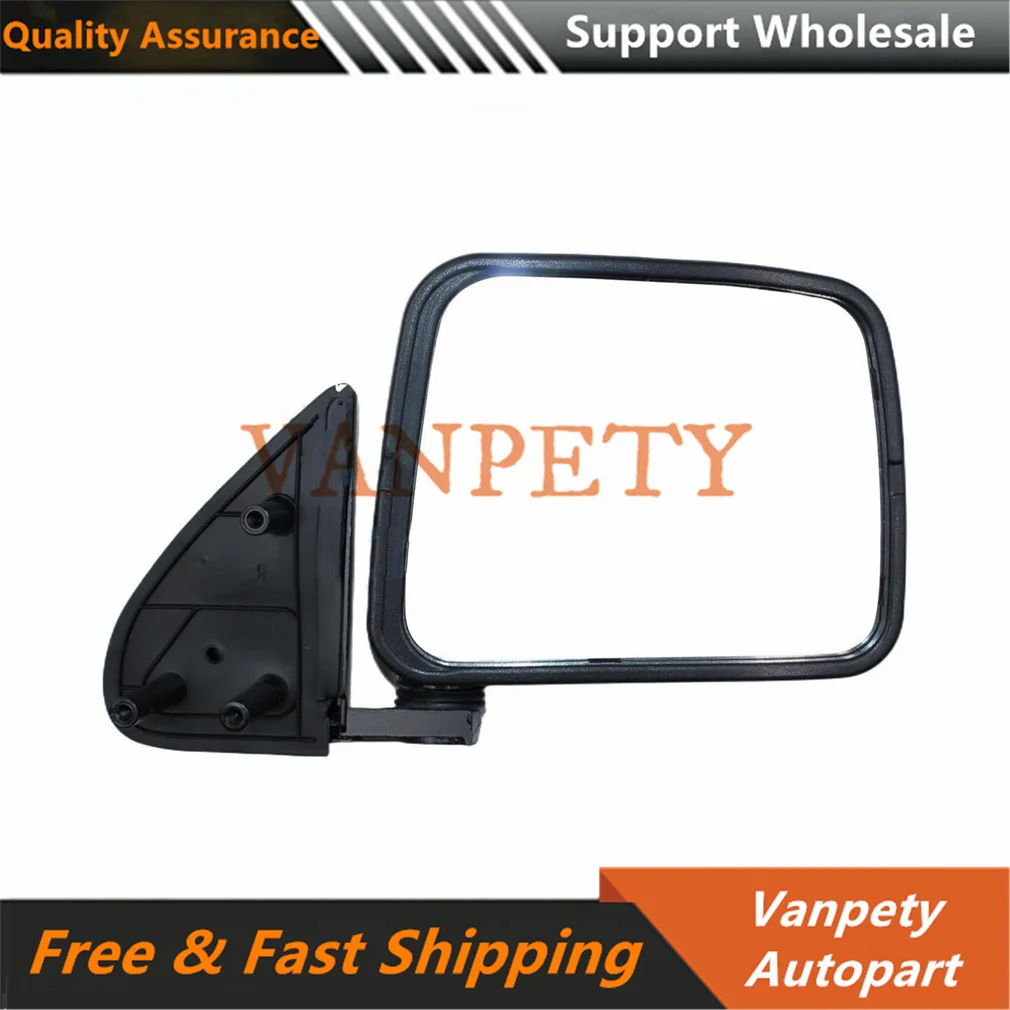 BLACK, Mirror For NISSAN D21 HARDBODY 4X4 1990 MRR38427(R),96301-11G10 ,9630111G10,85030-68913 ,8503068913