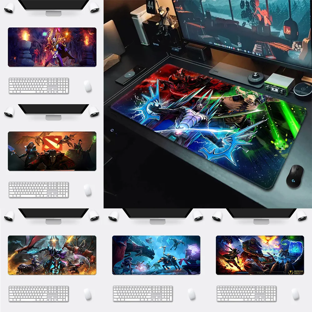 Mousepad HD Printing Computer Gamers Locking Edge Non-slip Mouse Pad Anime Dota 2 XXL90x40cm Keyboard PC Desk Pad