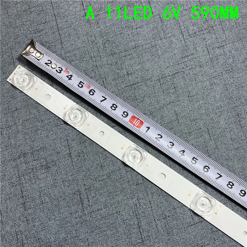 FOR 11LED/12LED/13LED(6V) 588mm LED Backlight strip For NEW 32s615 L32S6FS LVW320NEAL 32HR330M12A0 V3 4C-LB3212-HR01J 32P6 32P6H